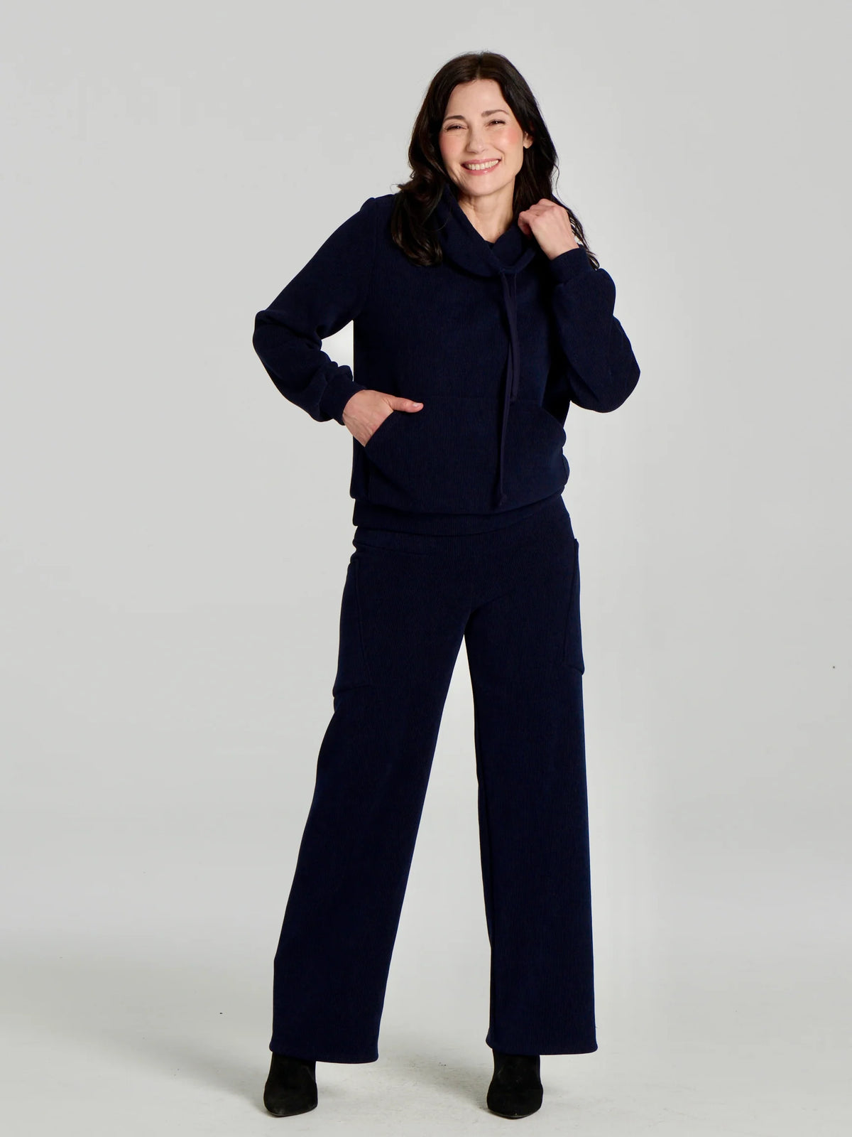 Pantalon Lorenzo - Marine - Kollontai