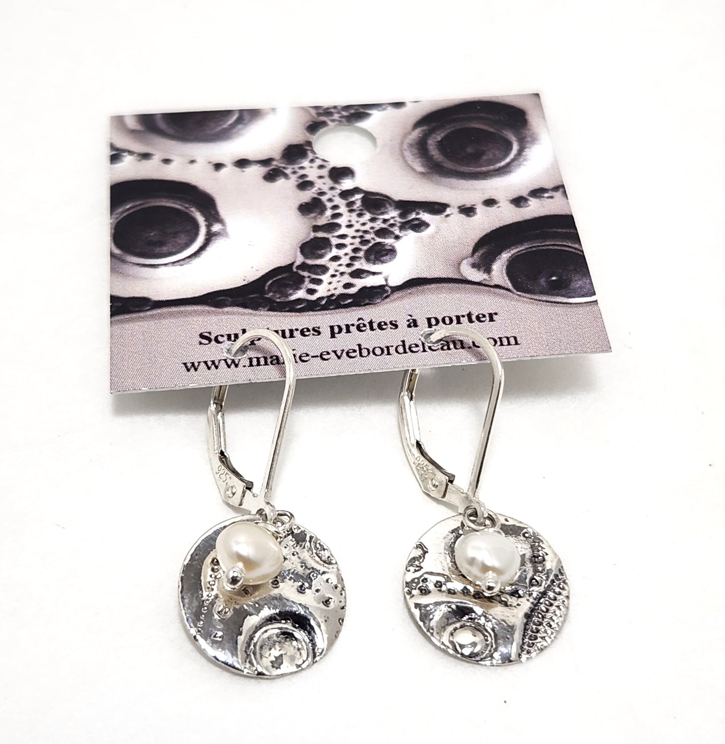 Earrings - Pearl Moon - Marie-Ève Bordeleau