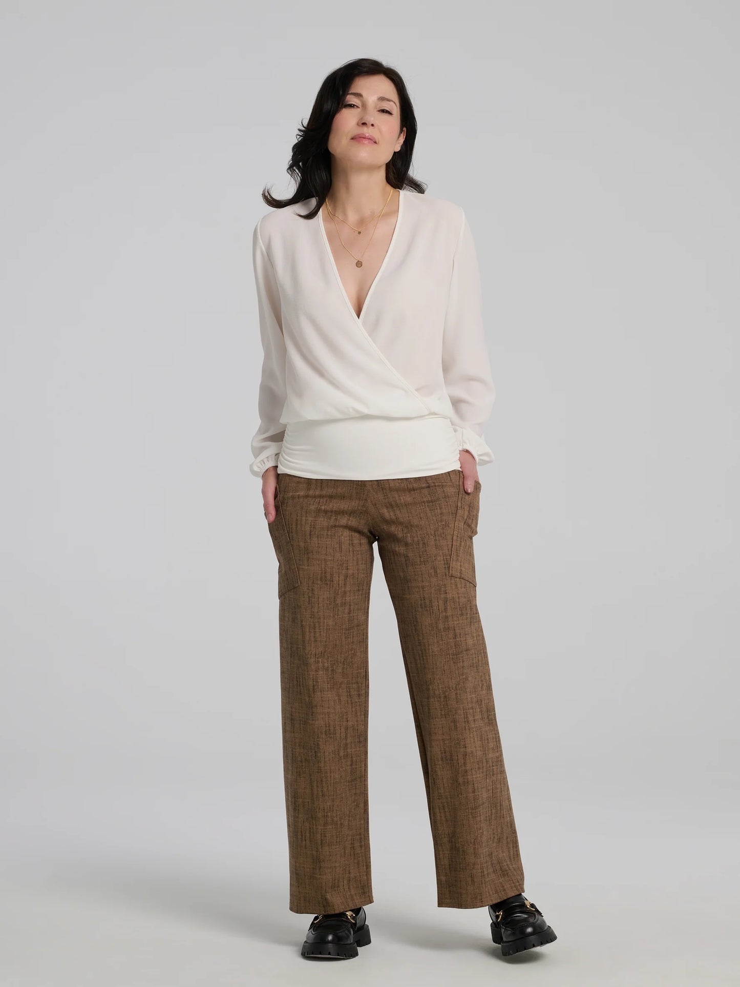 Pantalon Susan - Brun - Kollontai