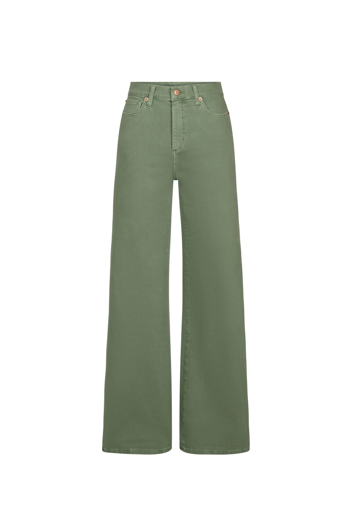 Lily- coupe très évasée - taille haute- couleur beach grass - 32'' entrejambe