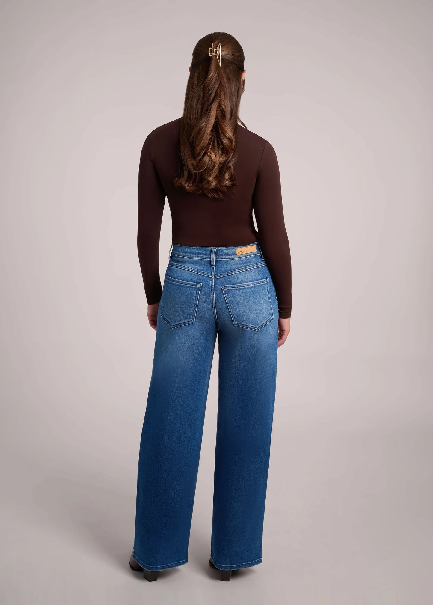 JEANS LILY COUPE TRÈS ÉVASÉE - ORPHEUS - taille classique - Entrejambe 32''
