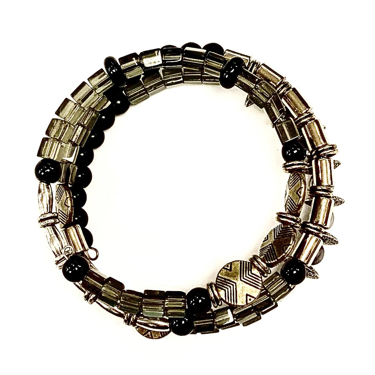 Bracelet de billes - LACP13 - Rouge Bijoux