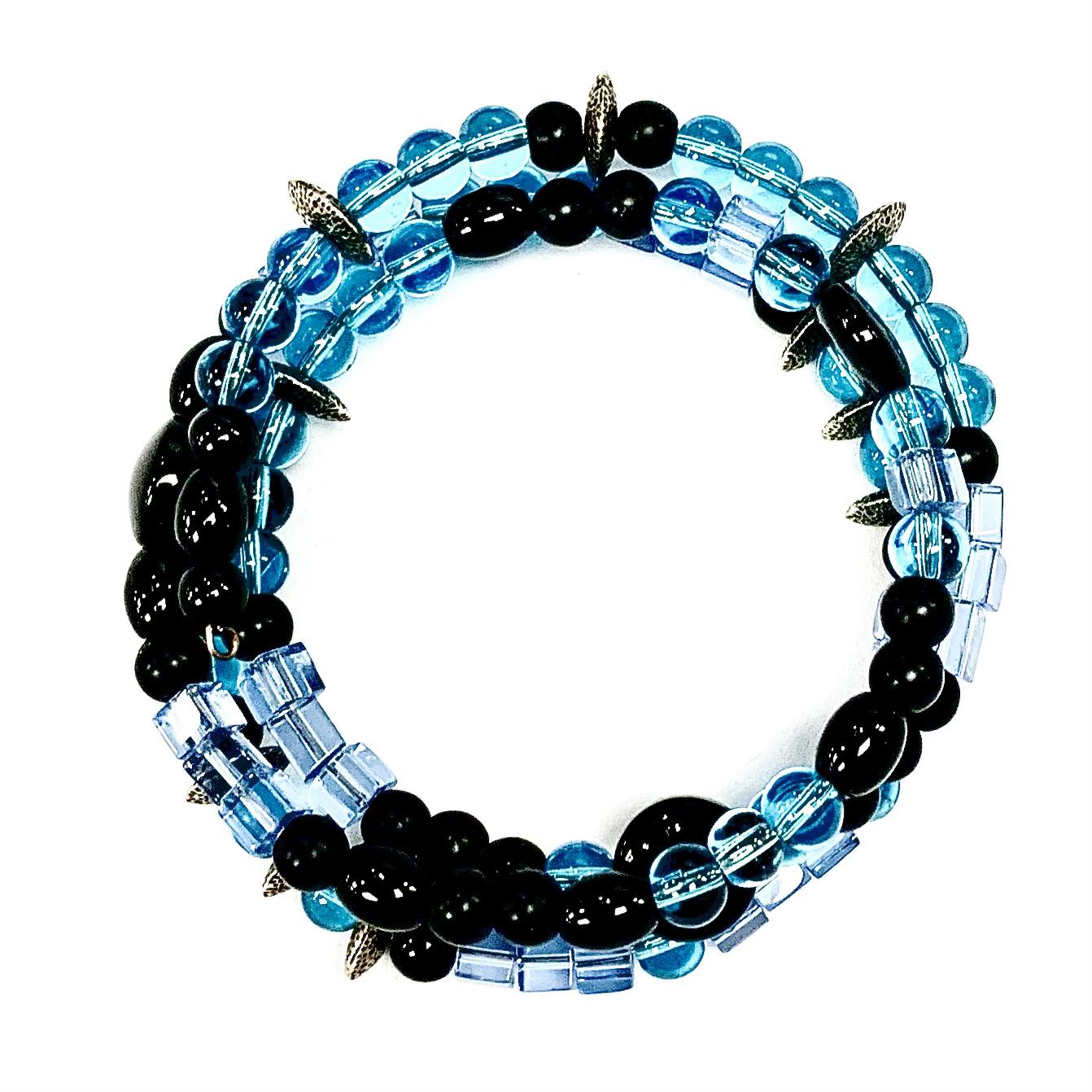 Bracelet de billes - LACP12 - Rouge Bijoux