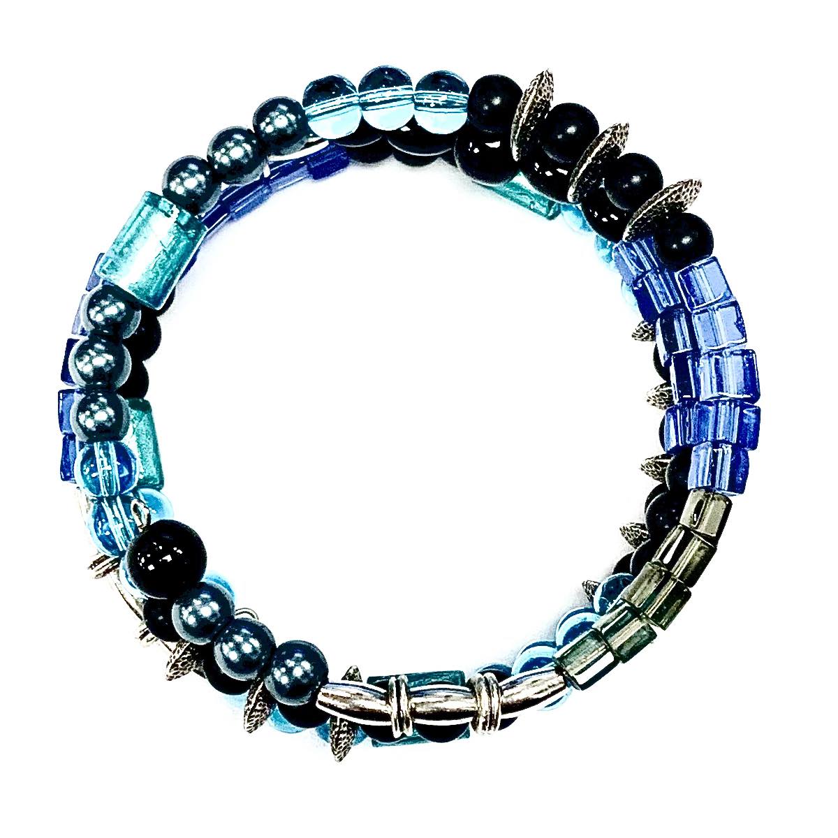 Bracelet de billes - LACP08 - Rouge Bijoux