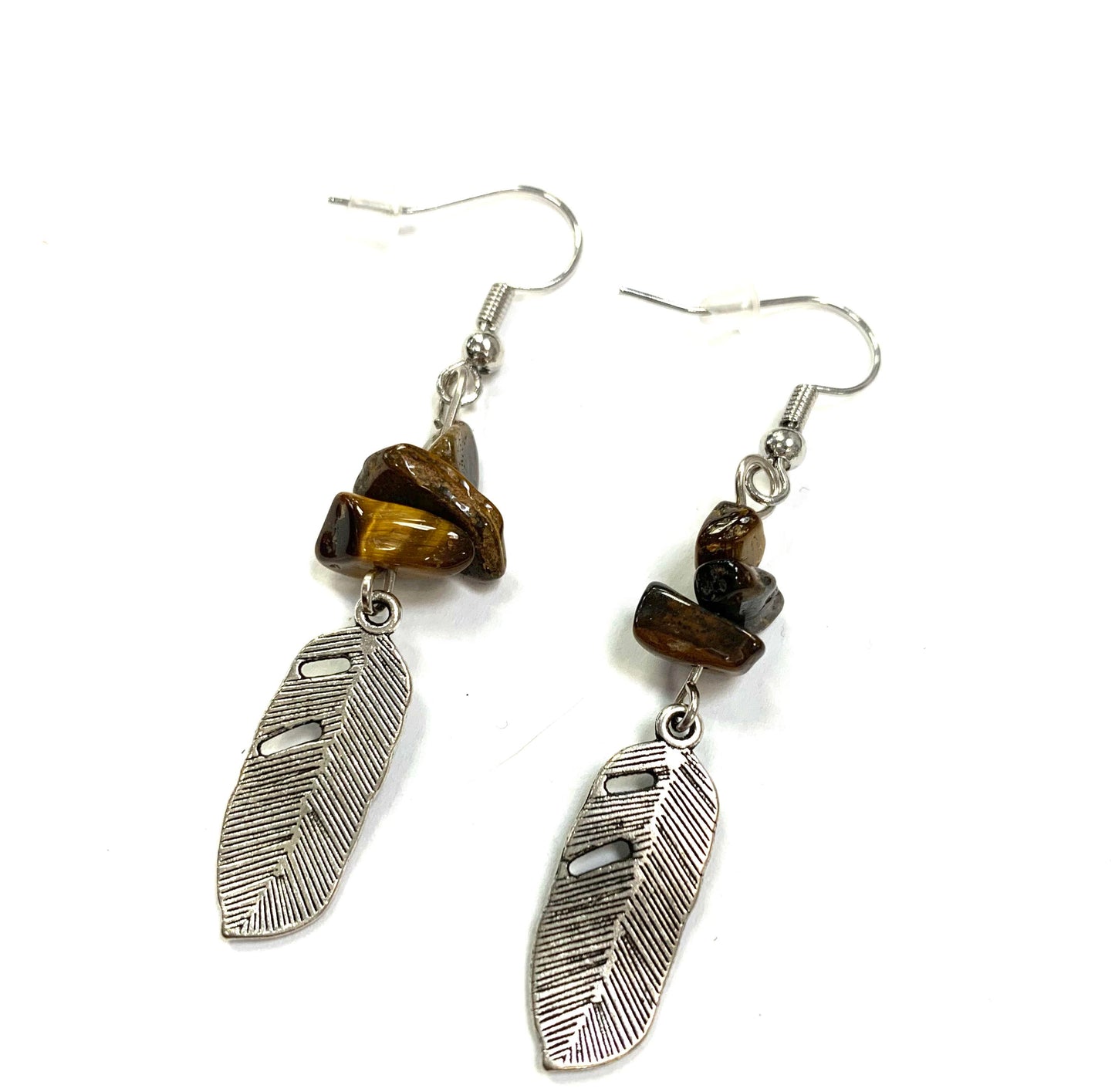 Bo plumes - Oeil de tigre - Gynette et Yvon