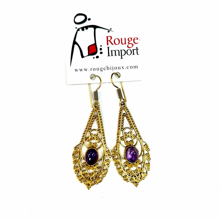 BO boucle-O5-Rouge Import