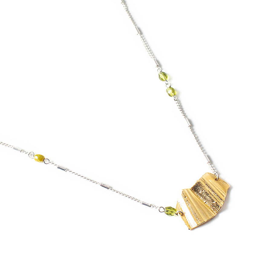 Necklace - Chamonix - Olive - Anne-Marie Chagnon