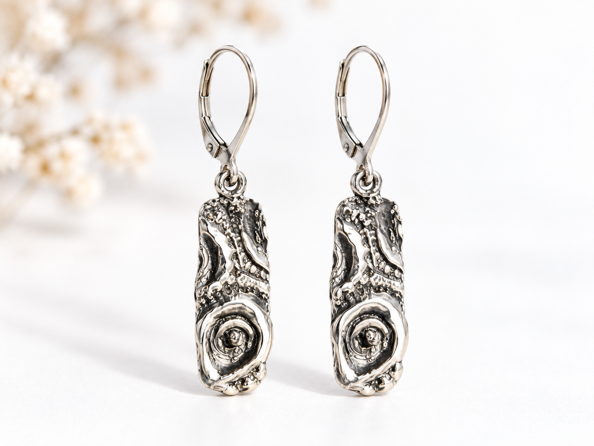 Boucles d'oreilles- MB08 - argent 9.25 - Marie-Êve Bordeleau