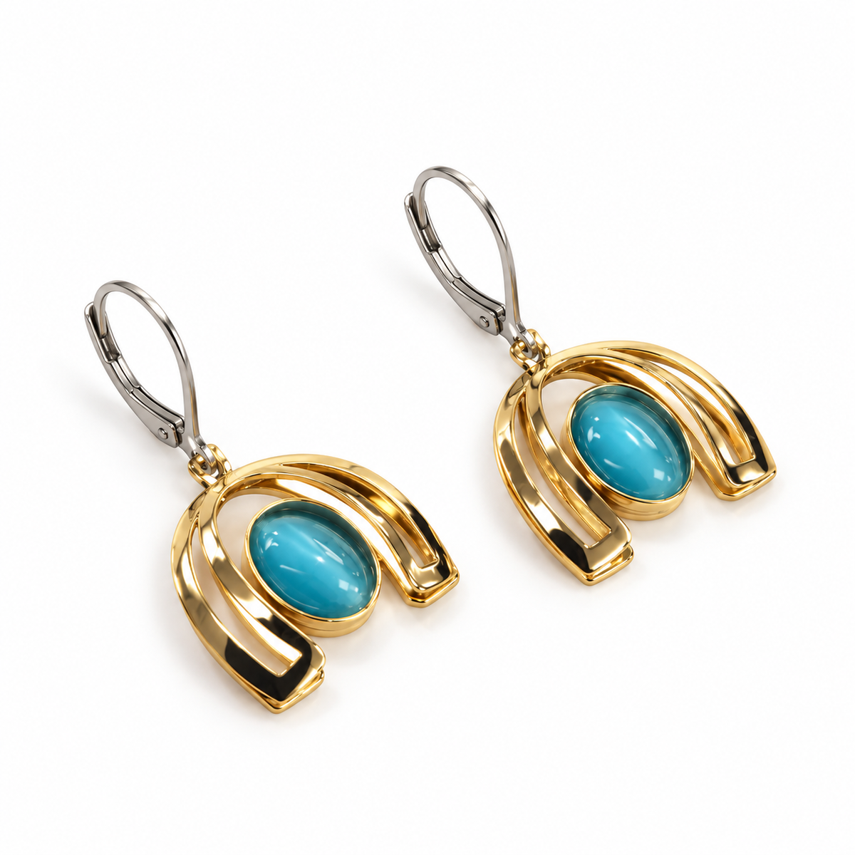 Boucles d'oreilles- Bo35 - Christophe Poly