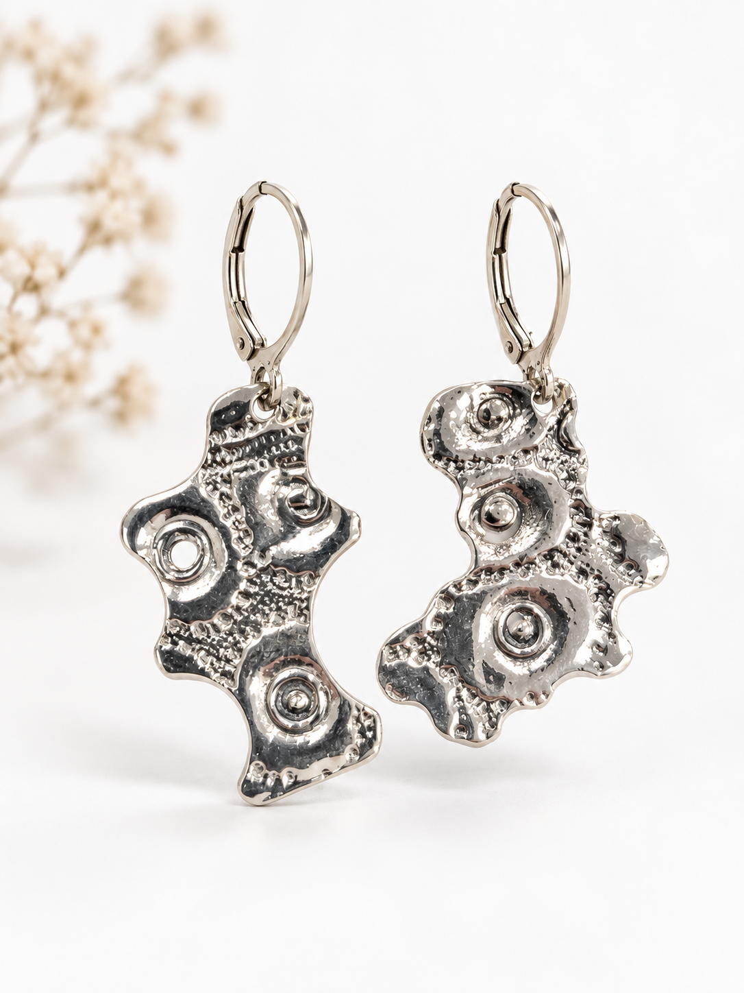 Boucles d'oreilles- MB09 - argent 9.25 - Marie-Êve Bordeleau
