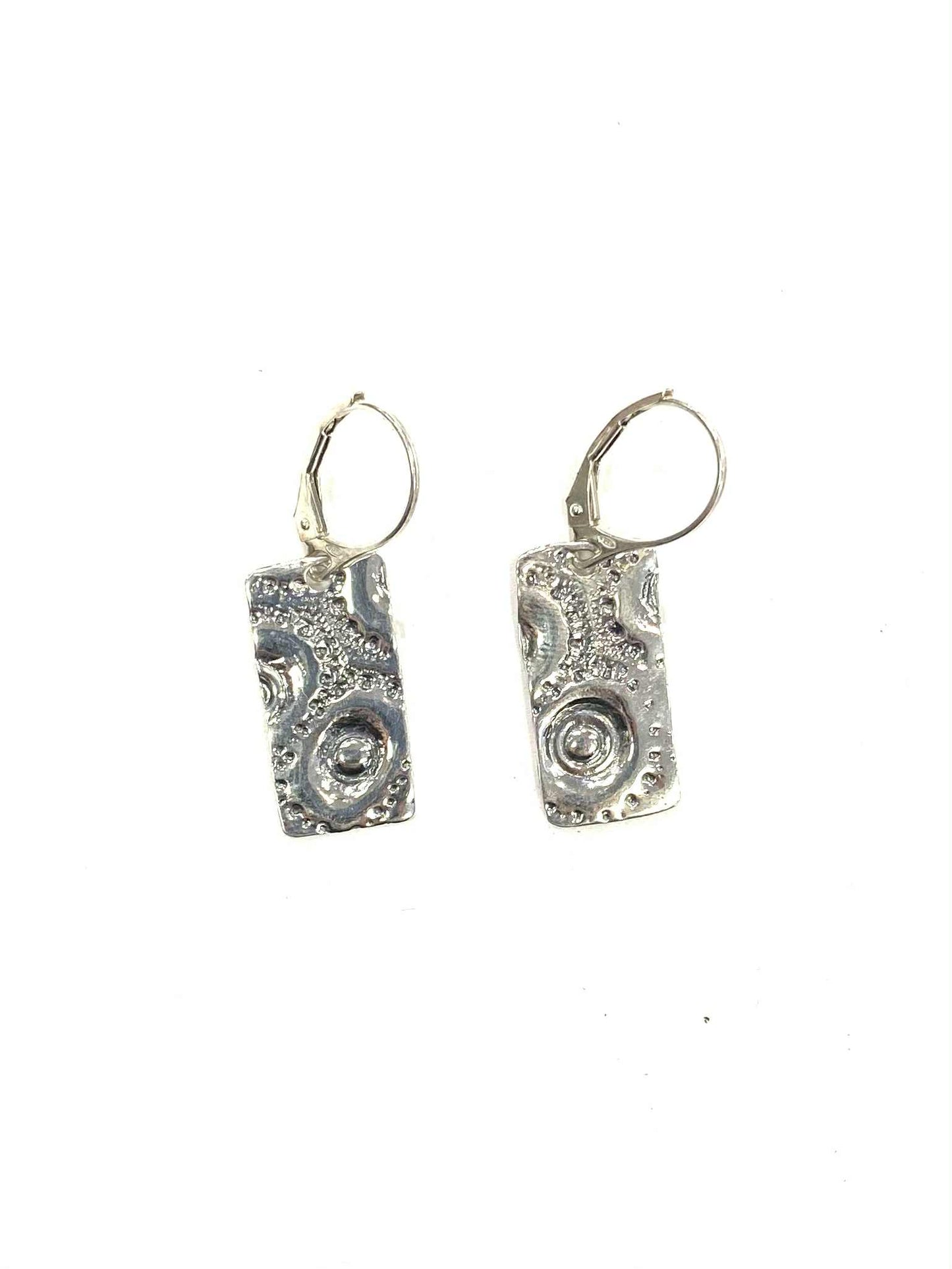 CLASSIC, Sterling silver drop earrings - Marie-Eve Bordeleau