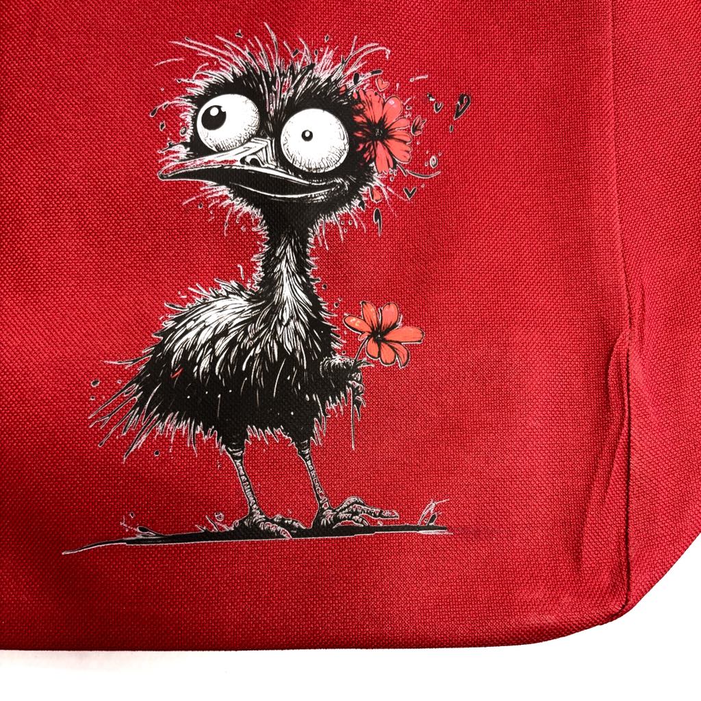Sac Rouge - Oiseau - Impressione-Toi