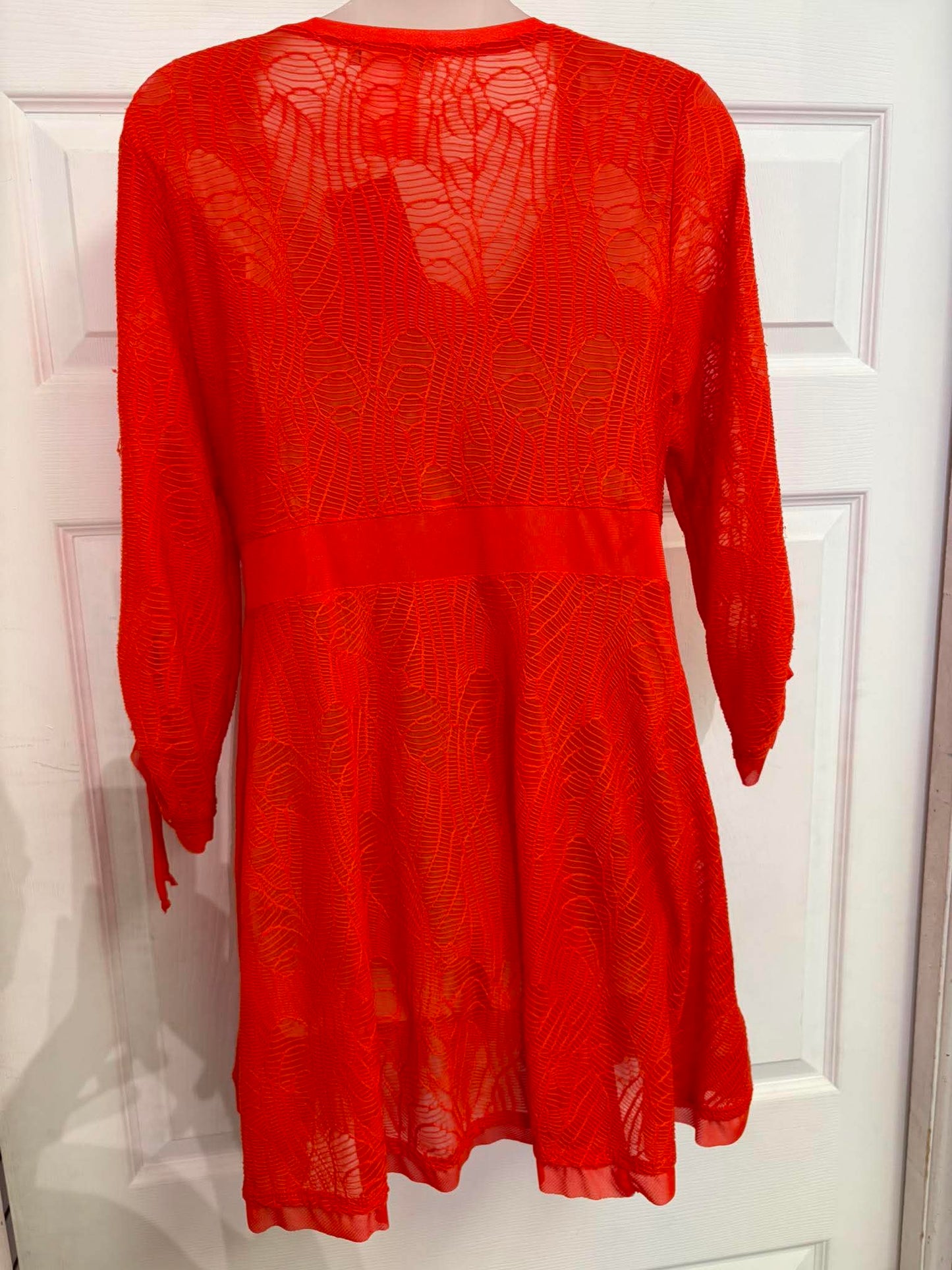 Veste orange Zoé