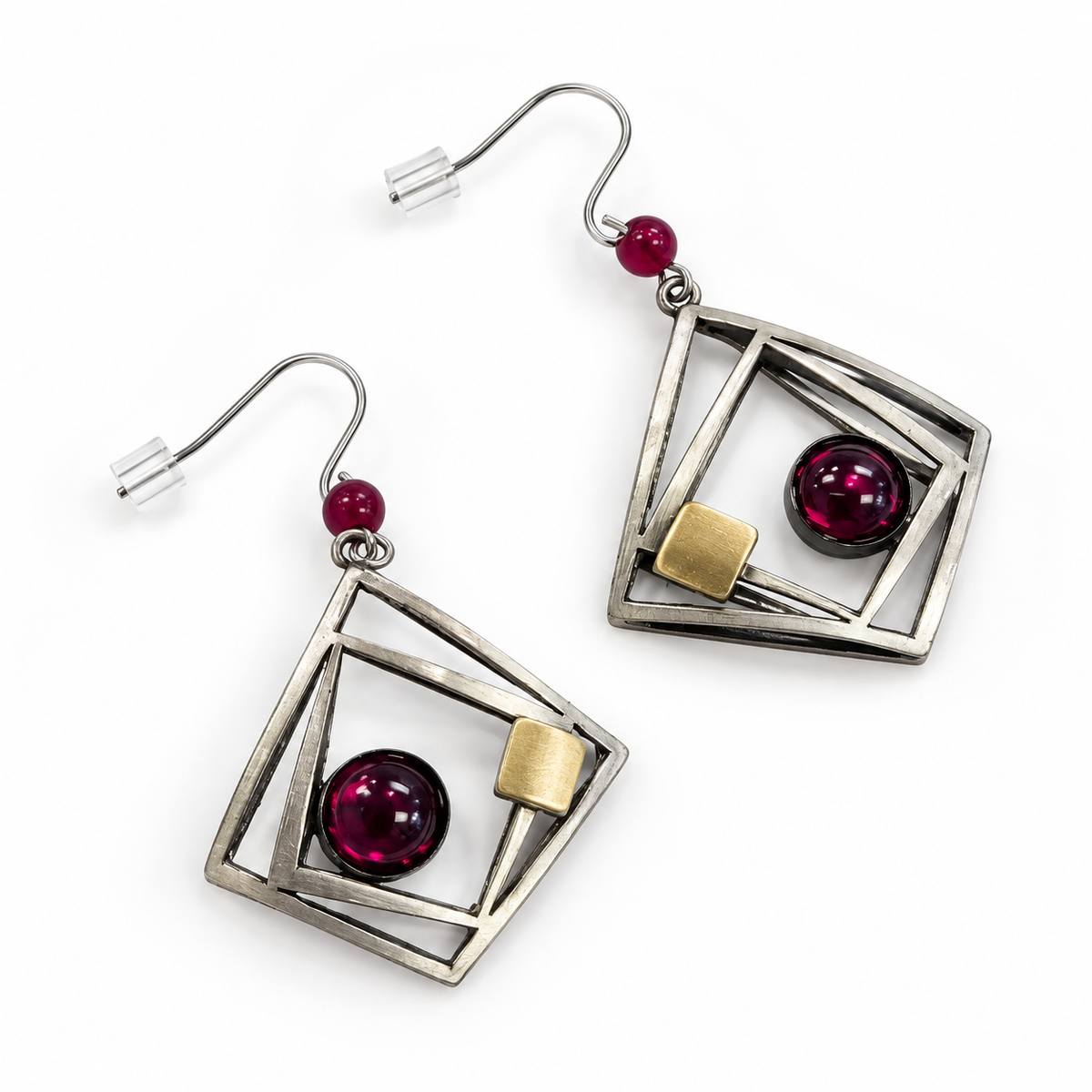 Earrings - WK352T - Christophe Poly