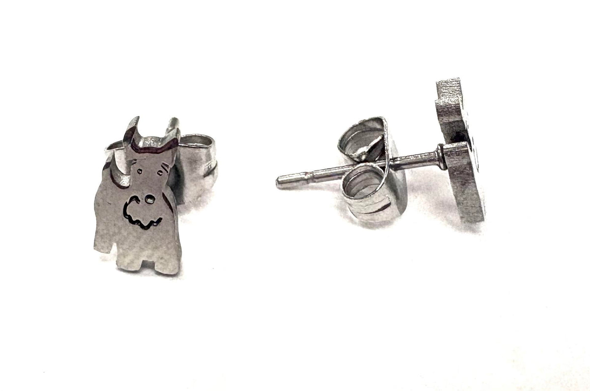 BO chien Schnauzer - Rouge Inox