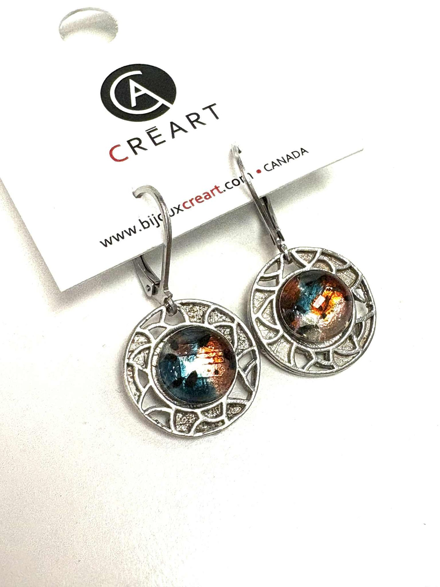 Romy avec verre suspendus - 6 couleurs différentes - Créart