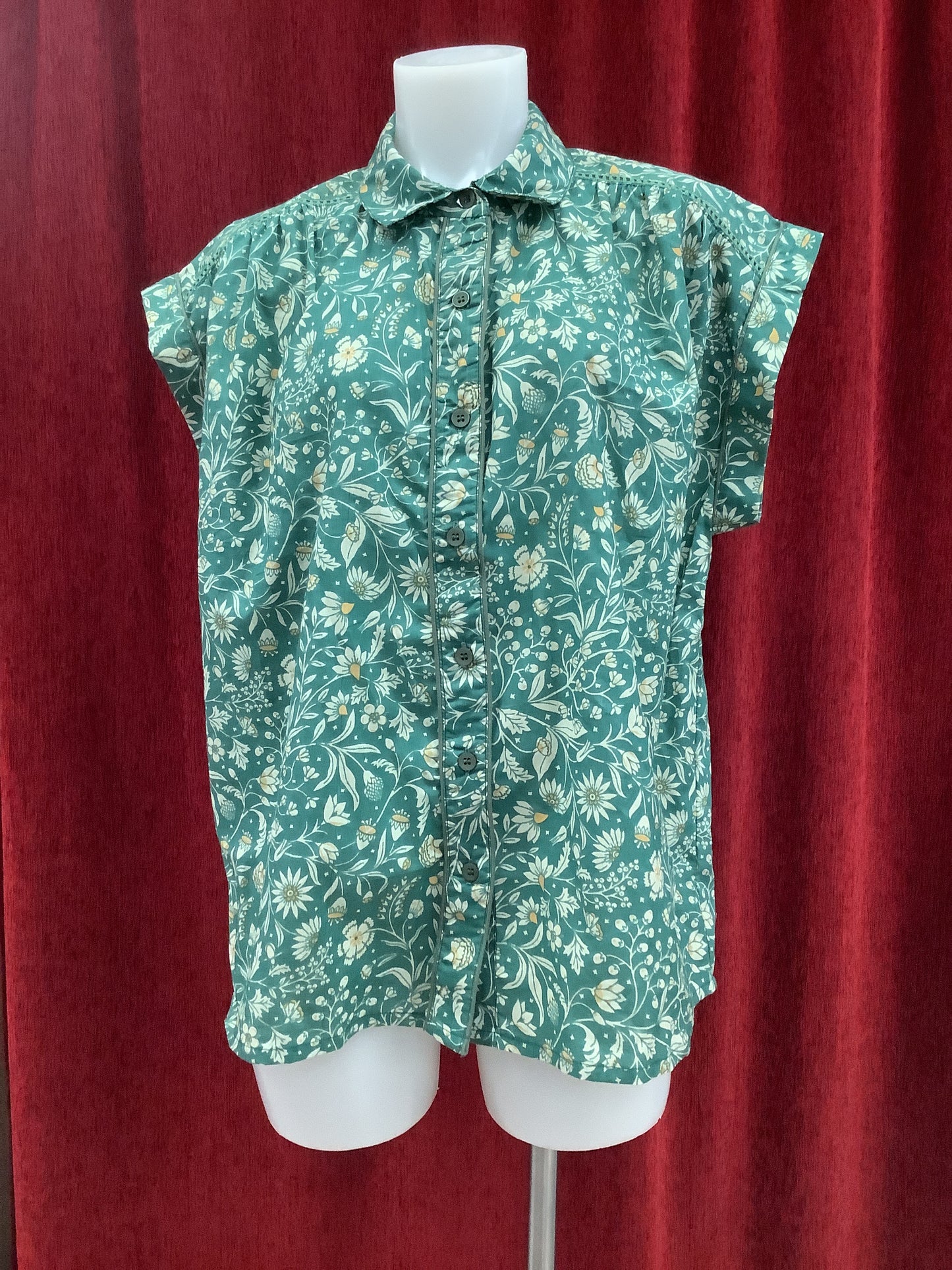 Haut Lace Green