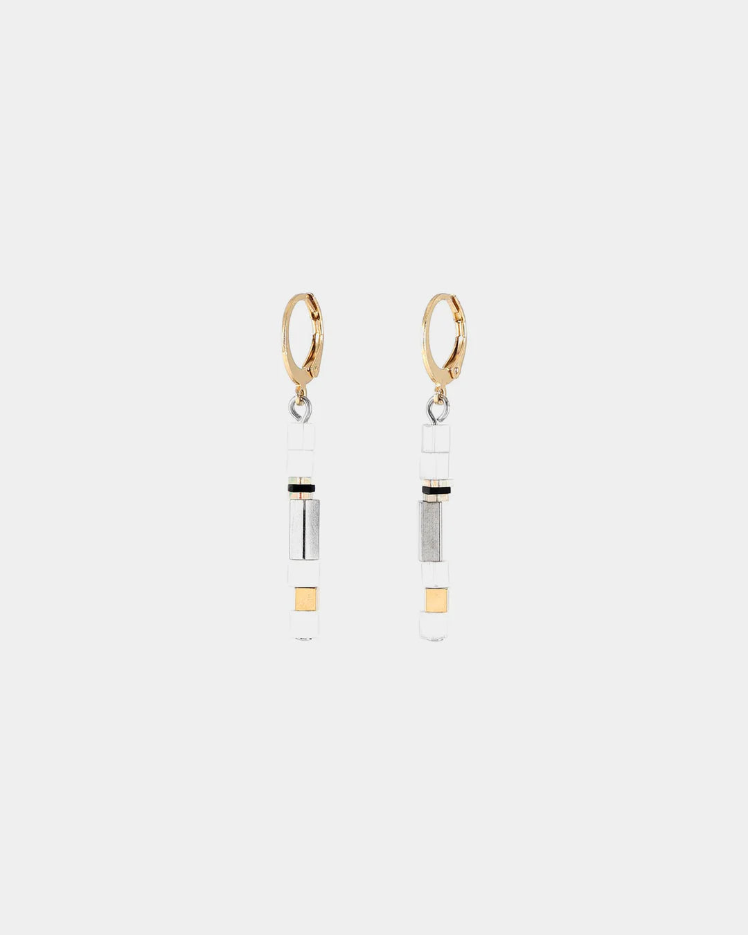 Boucles d'oreilles Eoline Deux tons - Deux tons & Écume - Anne-Marie Chagnon