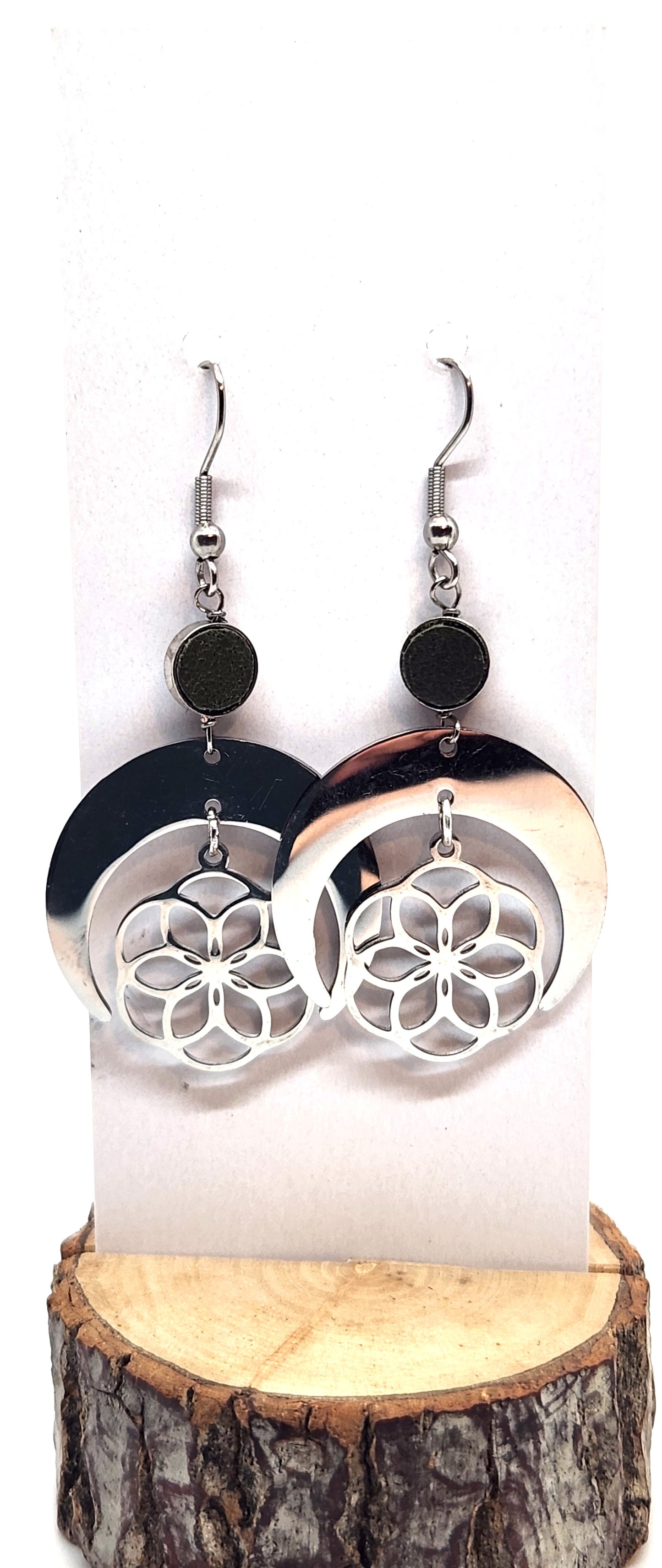 Boucles d'oreilles - Lisa - C Olive - Création Fish