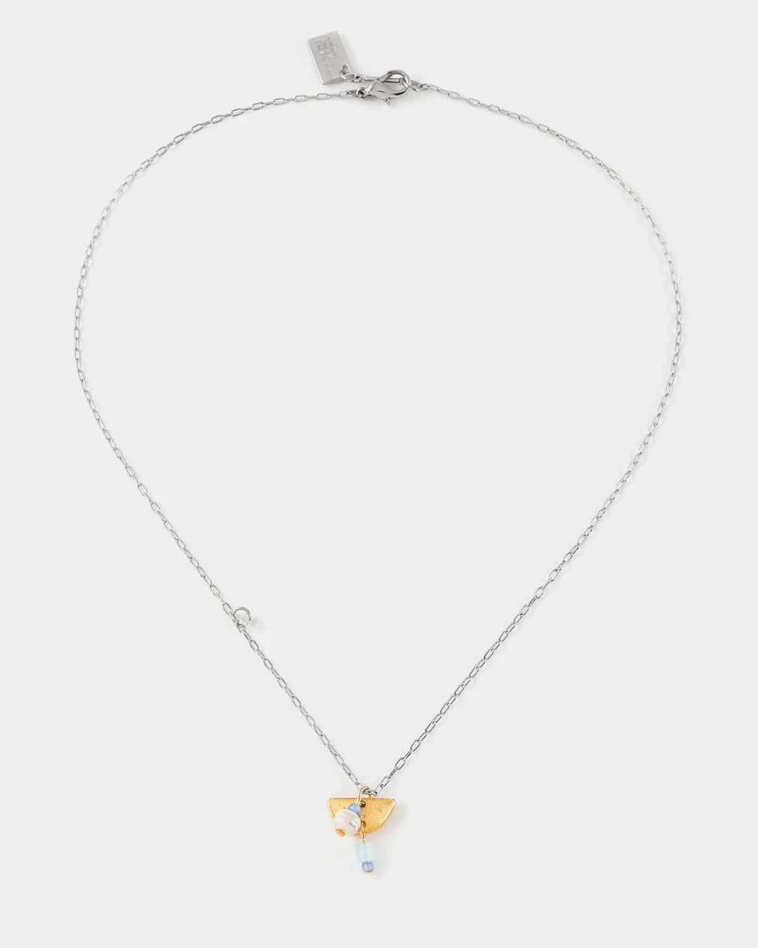 Collier Blenio Deux tons - Deux tons & Aura Bleu - Anne-Marie Chagnon