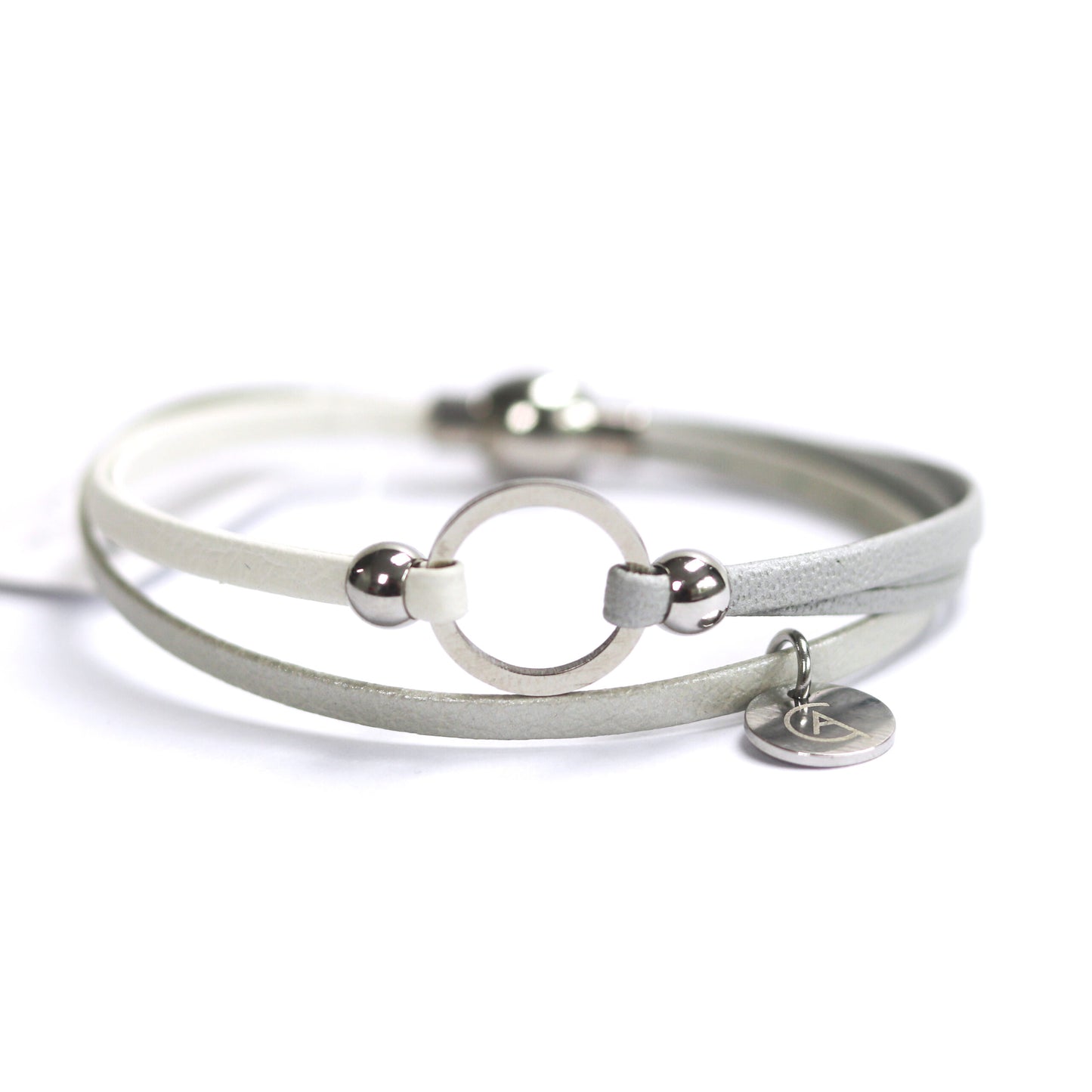 Mini Lara bracelet - White - Cré'art