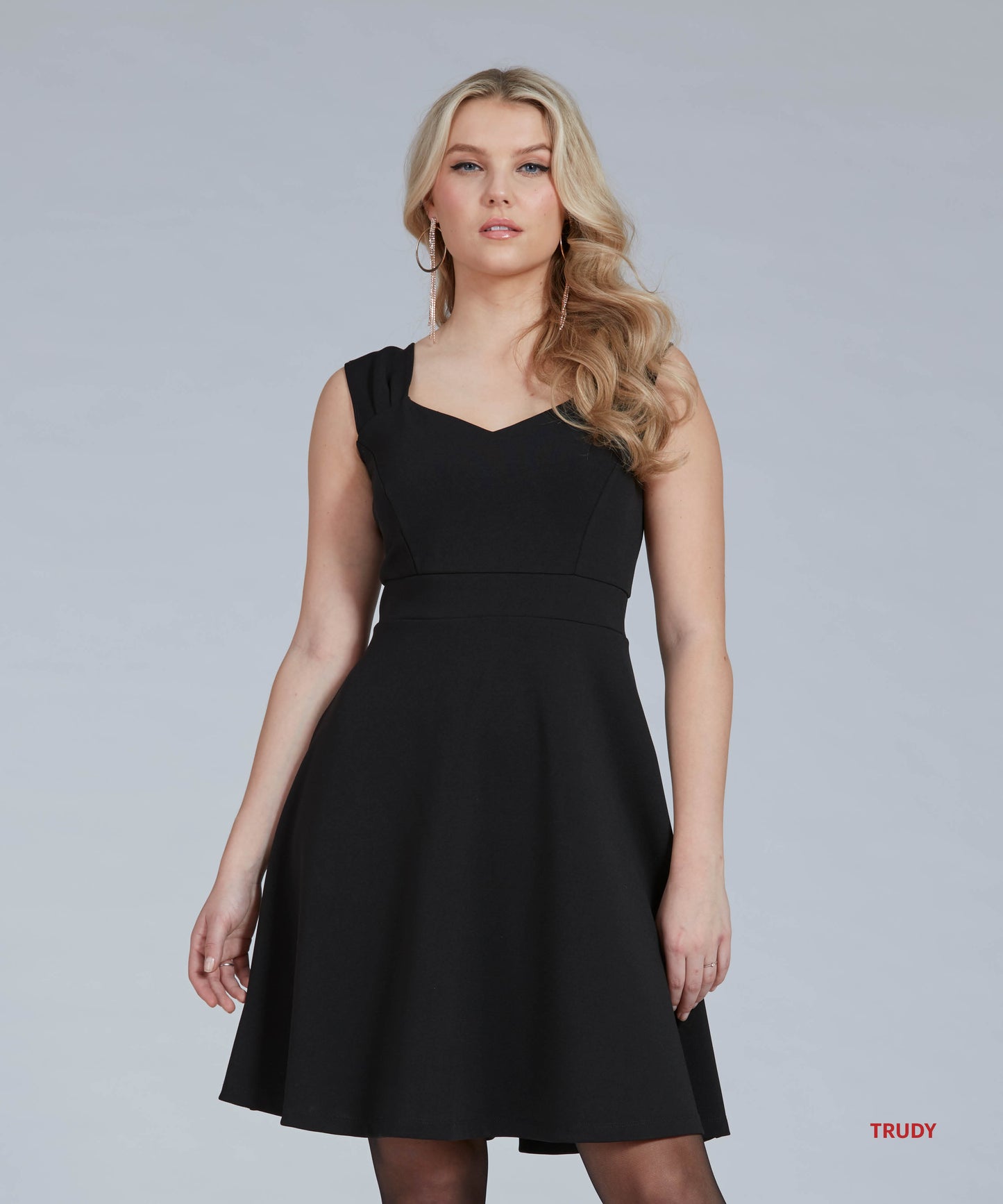 Robe Trudy - Noir - Luc Fontaine