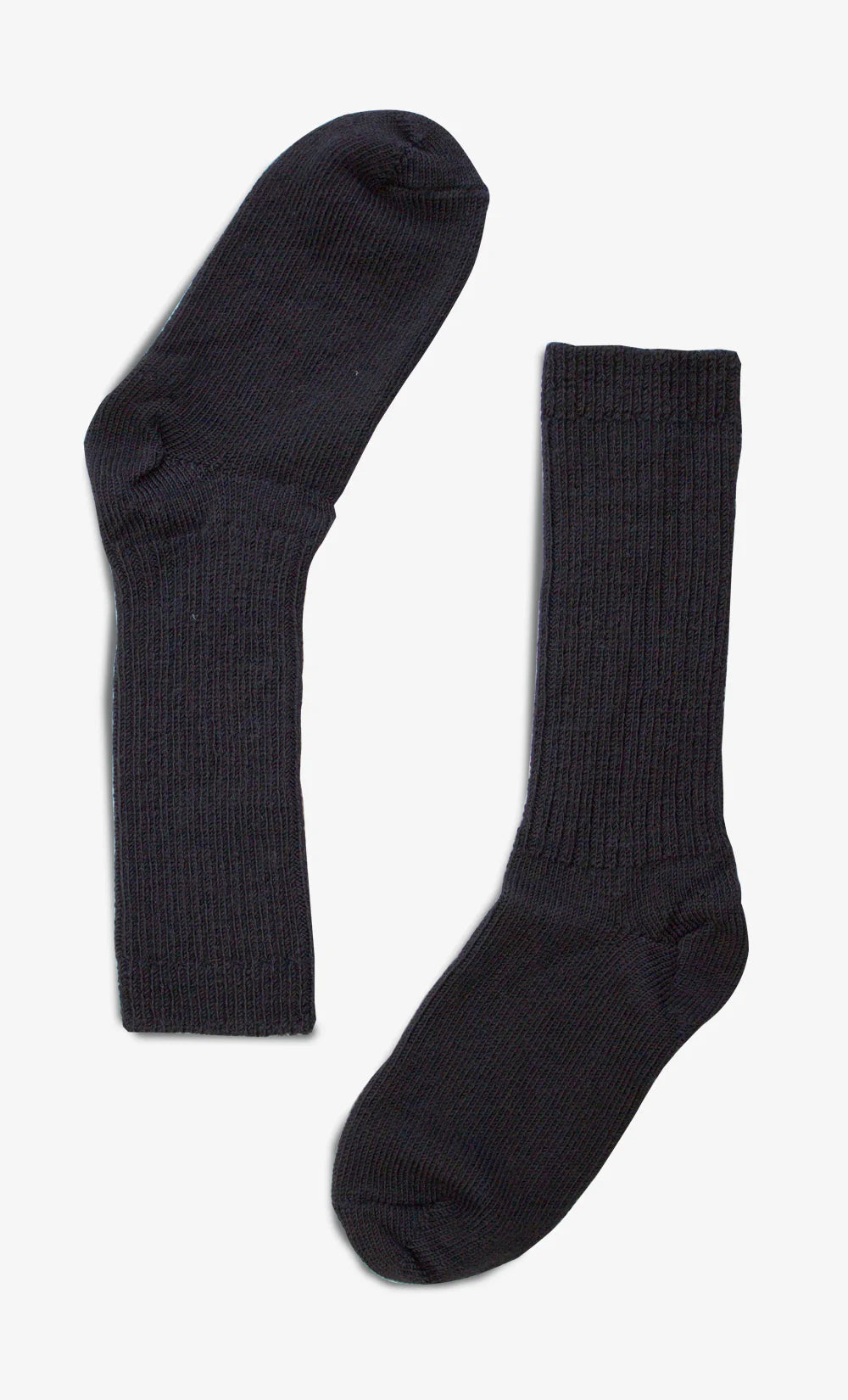 Black Merino Stockings - Hosiery