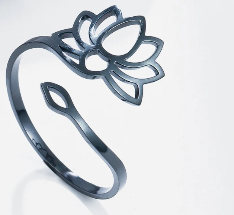 Bague - Lotus - Création Fish