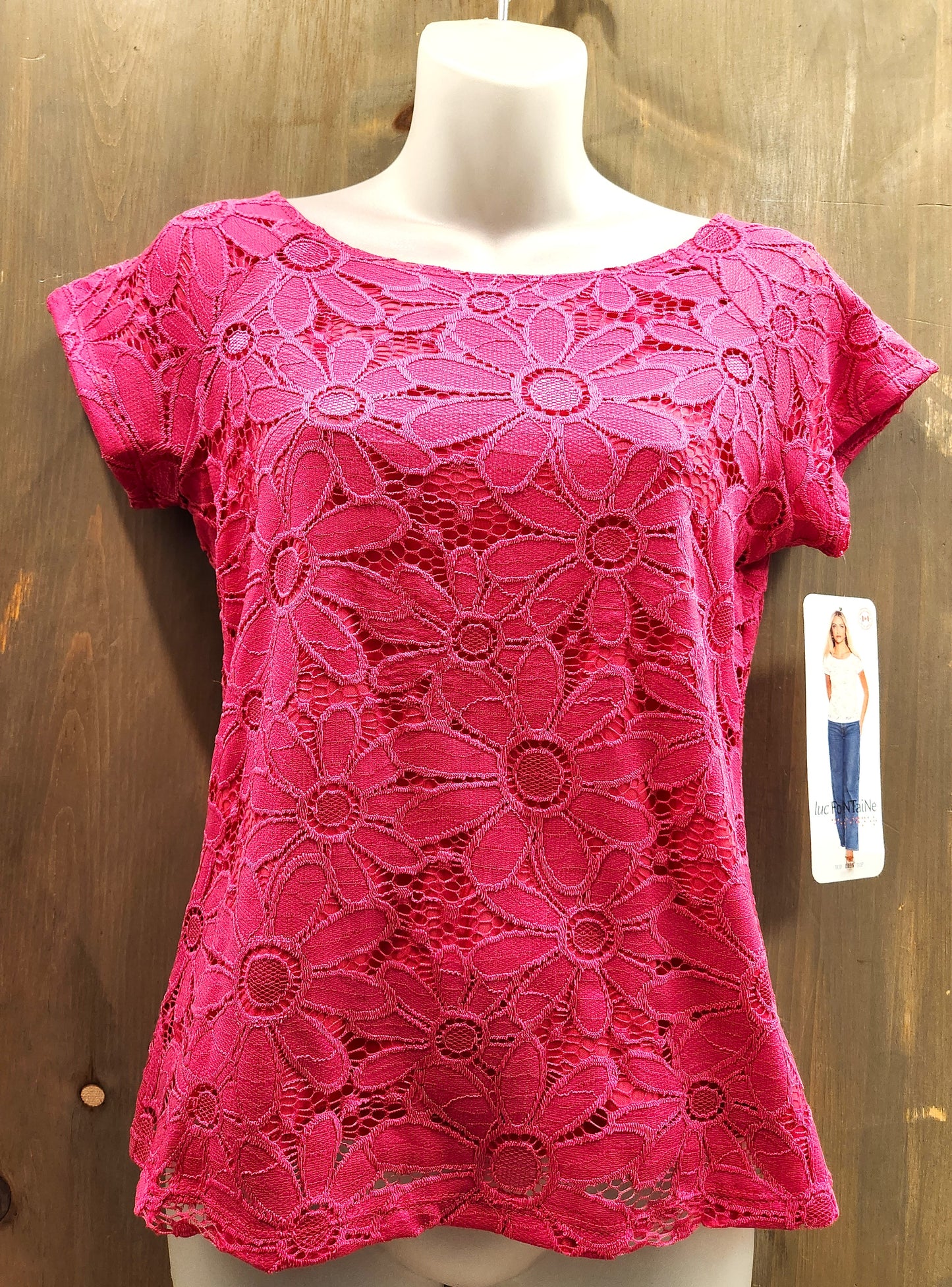 Top Lily - Rose - Luc Fontaine