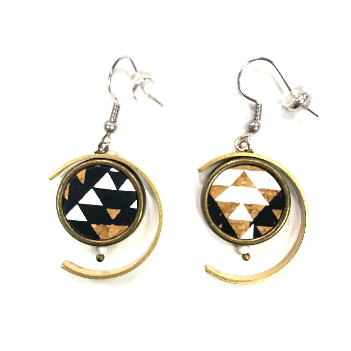 Earrings - Model C - C Red - Fish Creation