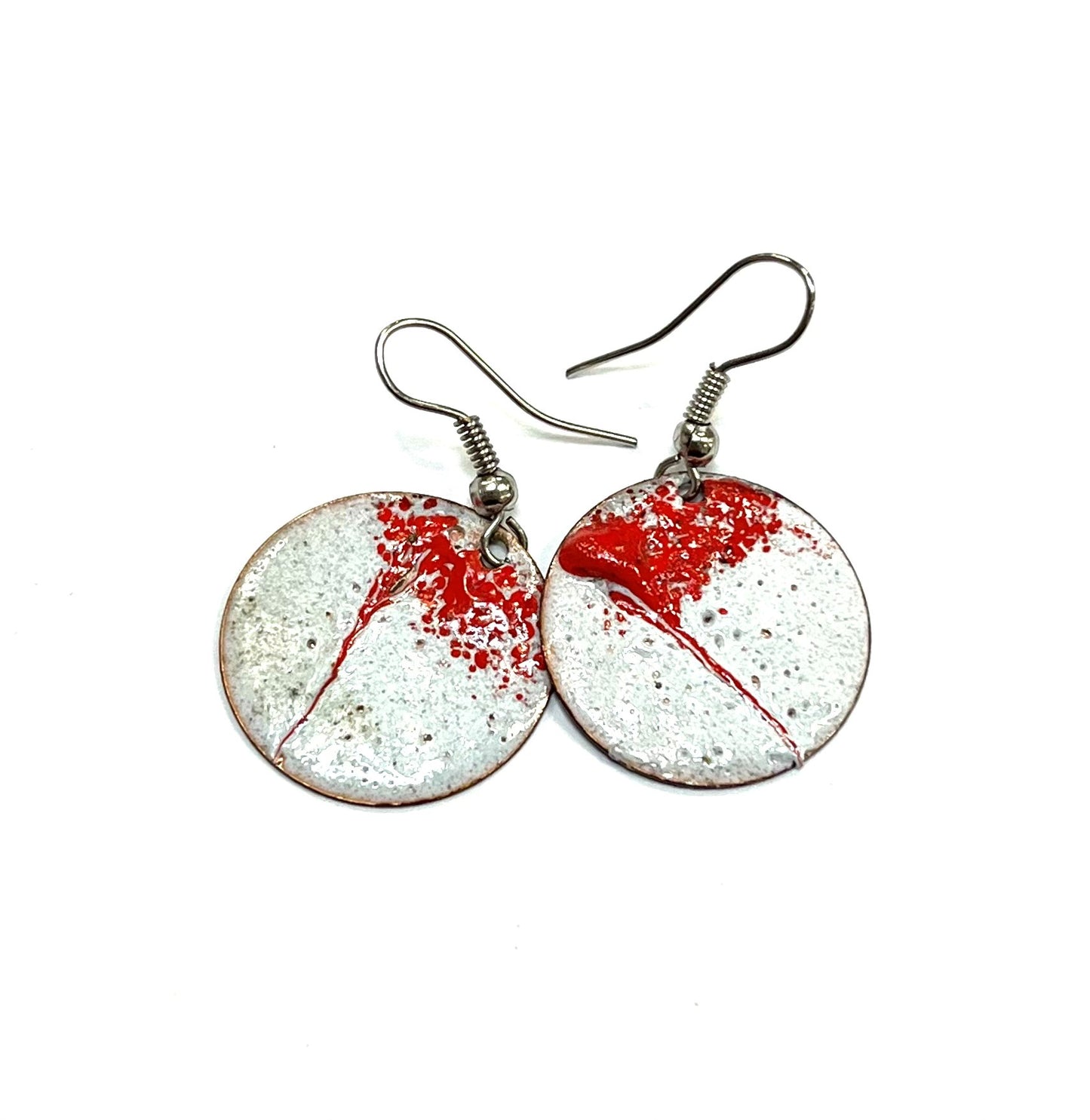 BO Cherry Spot - Enamel on copper - RA52 - Rouge Aventure