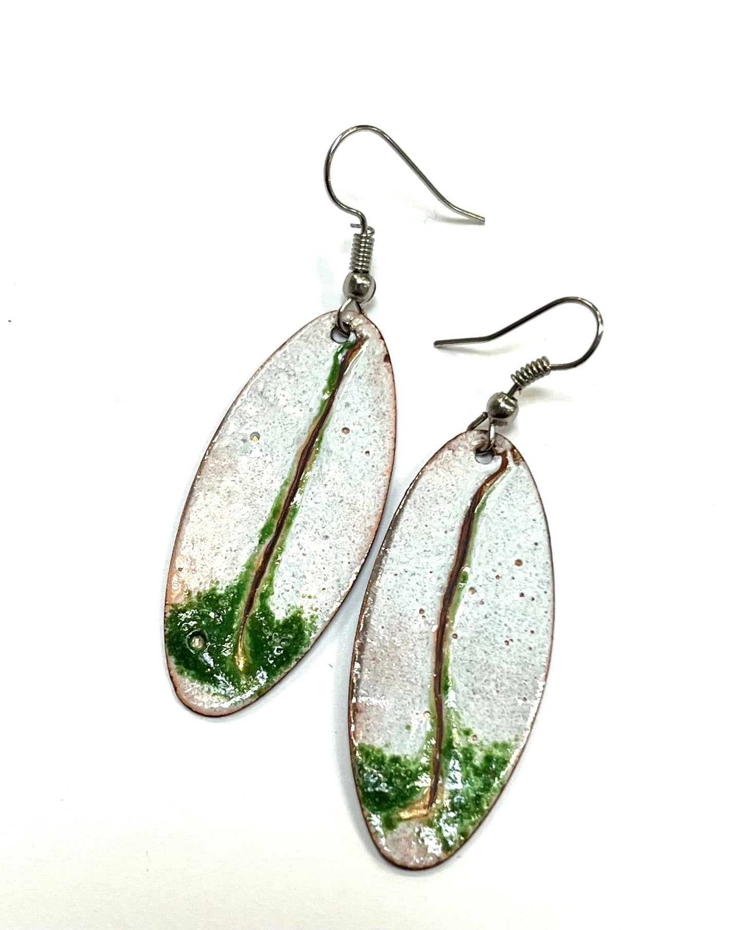 BO Bamboo - Enamel on copper - RA70 - Rouge Aventure