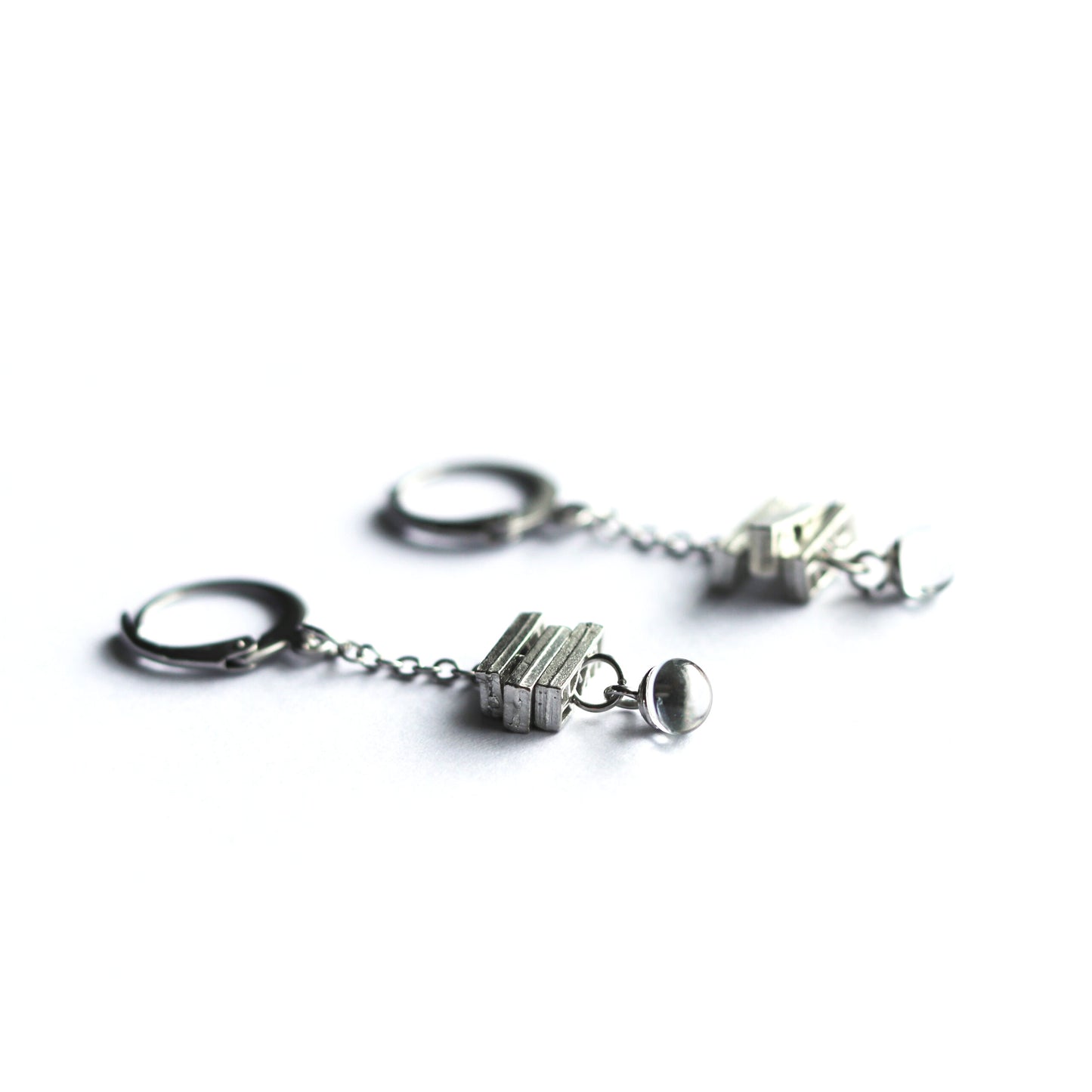 Earring - Rocky - Silver - Créart