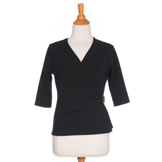 chandail cotillon noir - Rien ne se Perd