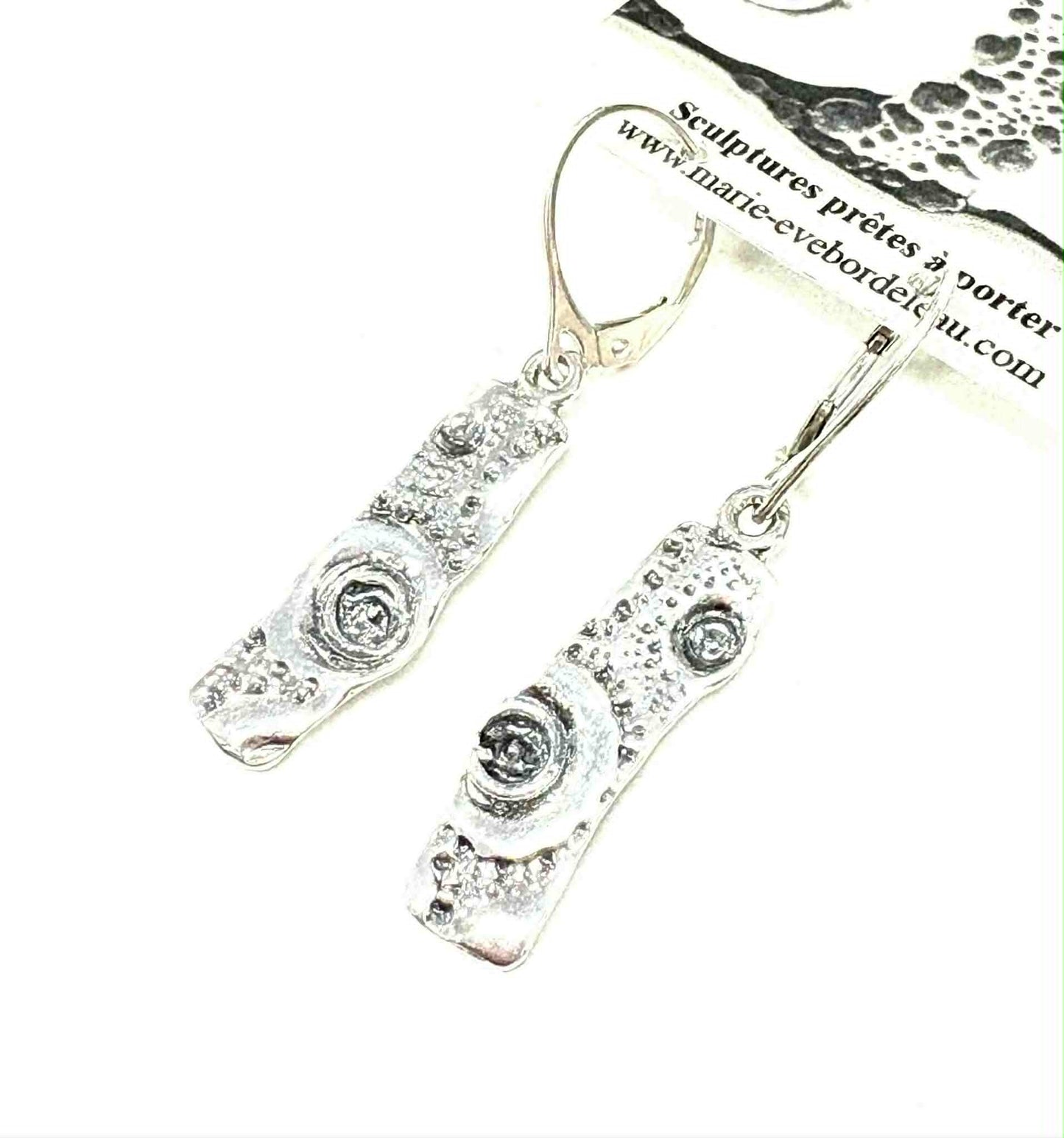 Boucles d'oreilles - Vague - Marie-Ève Bordeleau