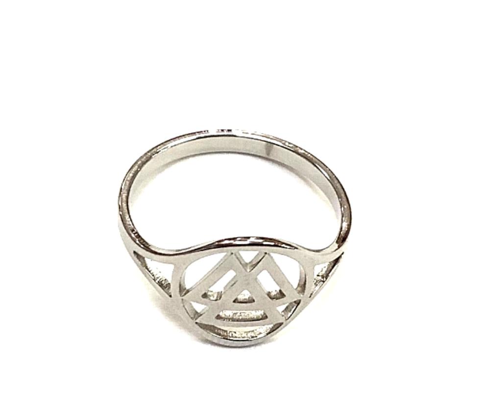 Bague - Valknut - Argent - Création Fish
