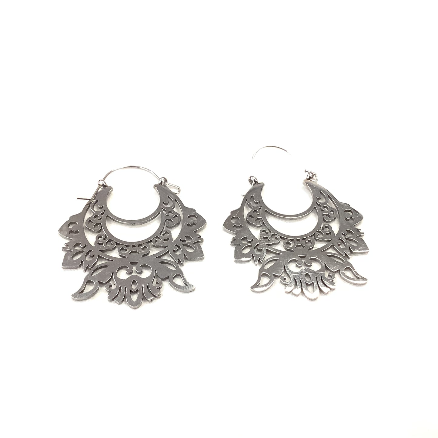 Boucles d’oreilles Leo - Argent - Création Fish