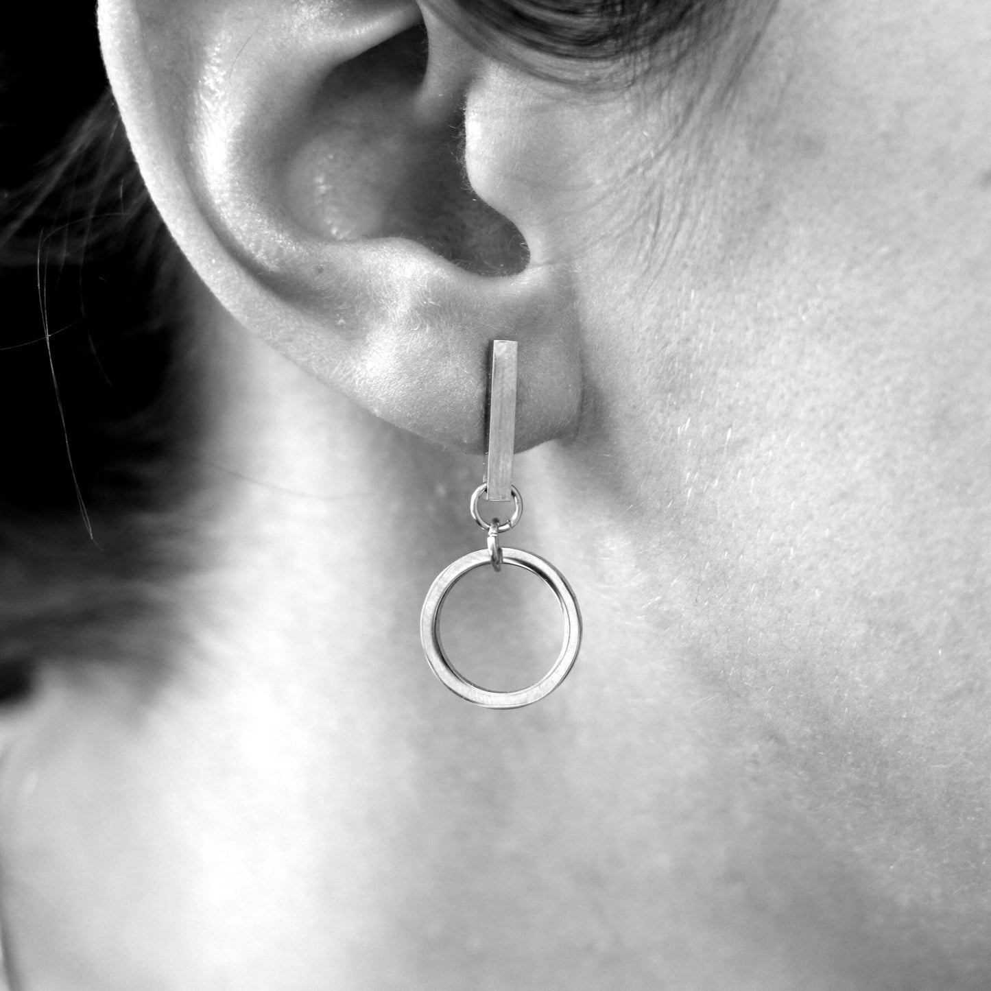 Acier suspendues - Anneau sur tige - Créart