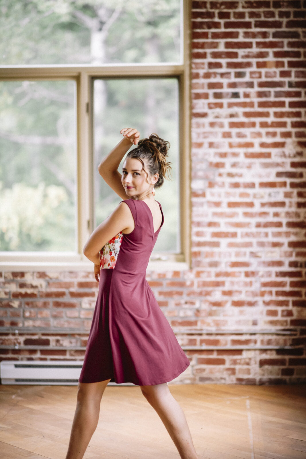 Robe ocean cerise-Marie C