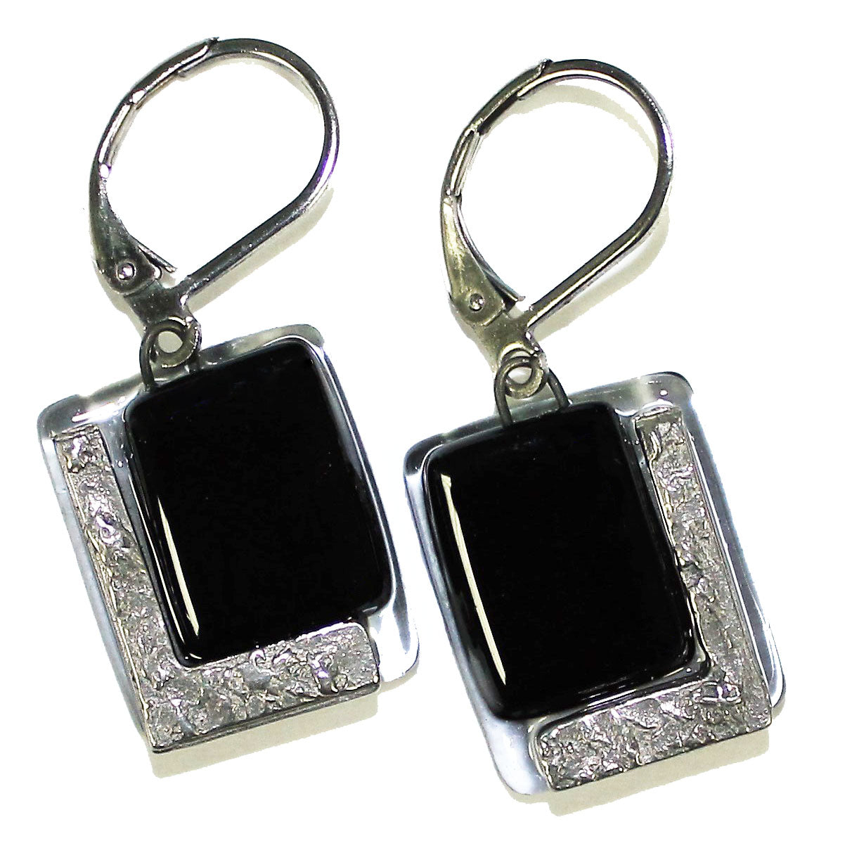 "Z" earrings - Black - Créart