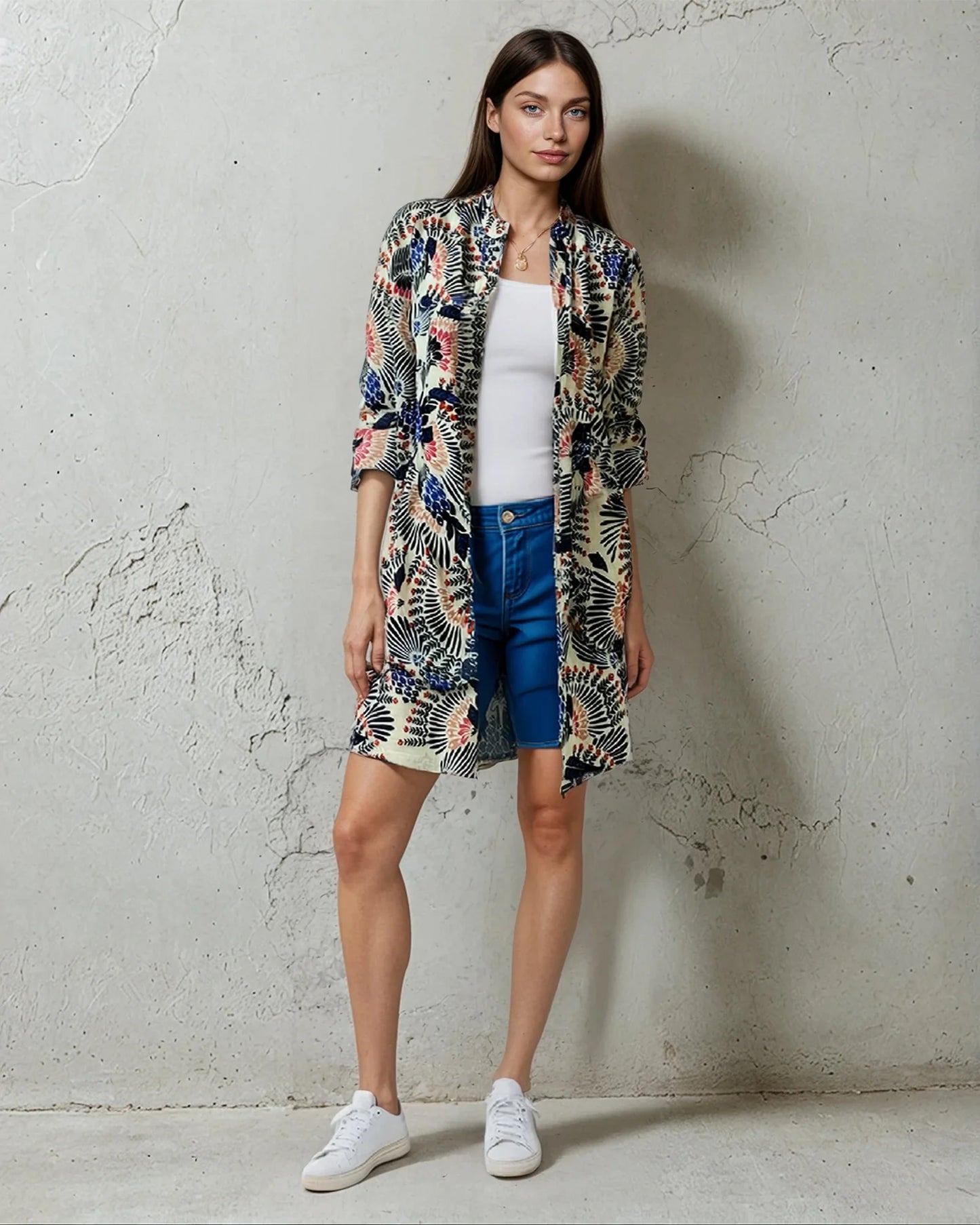 Robe chemise Okhalama Bird