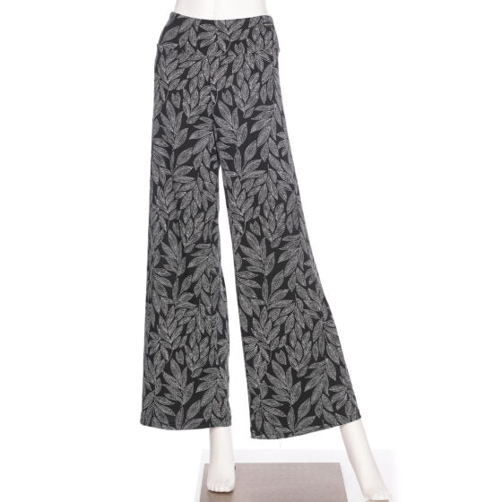 Palazo rumba Black and white foliage