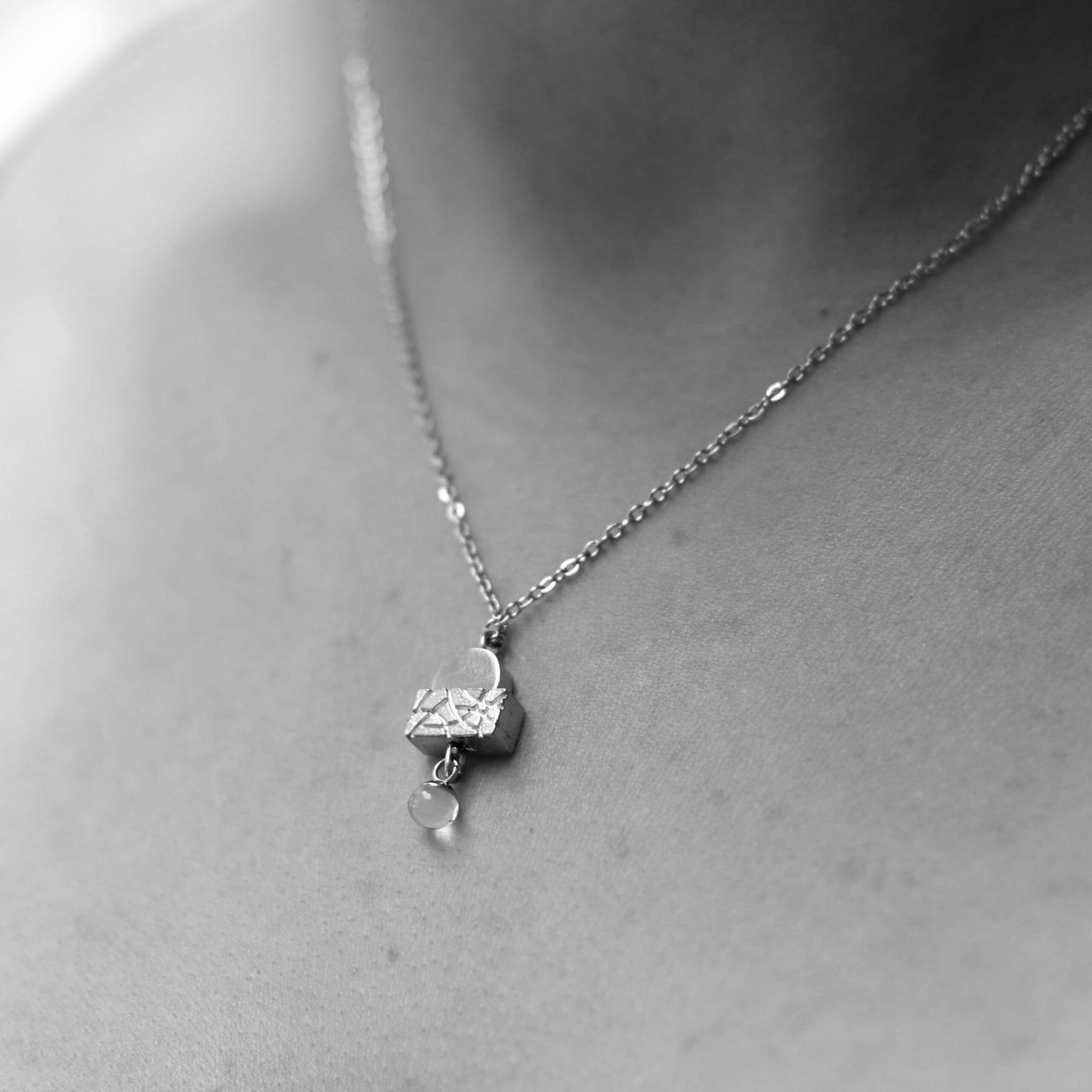 Pendentif Sunset - doré - Cré'art