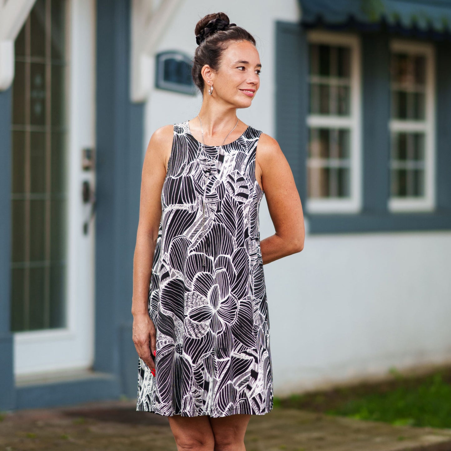 Dufresne Dress - Black and White - Nothing is Lost