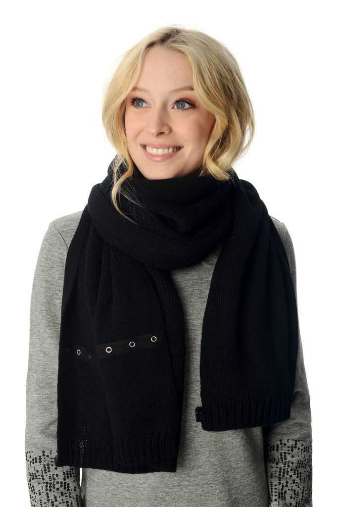 Foulard Letty Noir - Schwiing