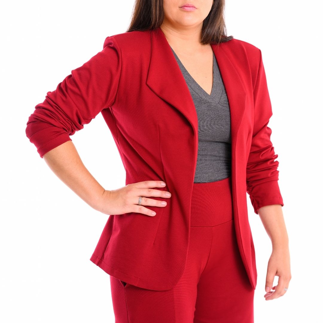 Bamboo Short Sleeve Sweater Grey - Aïz