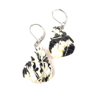 Boucles d'oreilles coquillage RA43 - Rouge Aventure