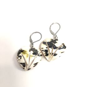 Boucles d'oreilles coquillage RA39 - Rouge Aventure