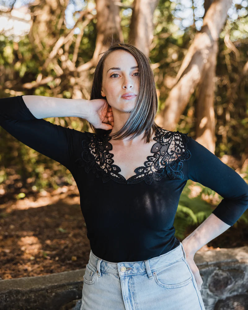 Teri Top - Black - 9501 - Arianne