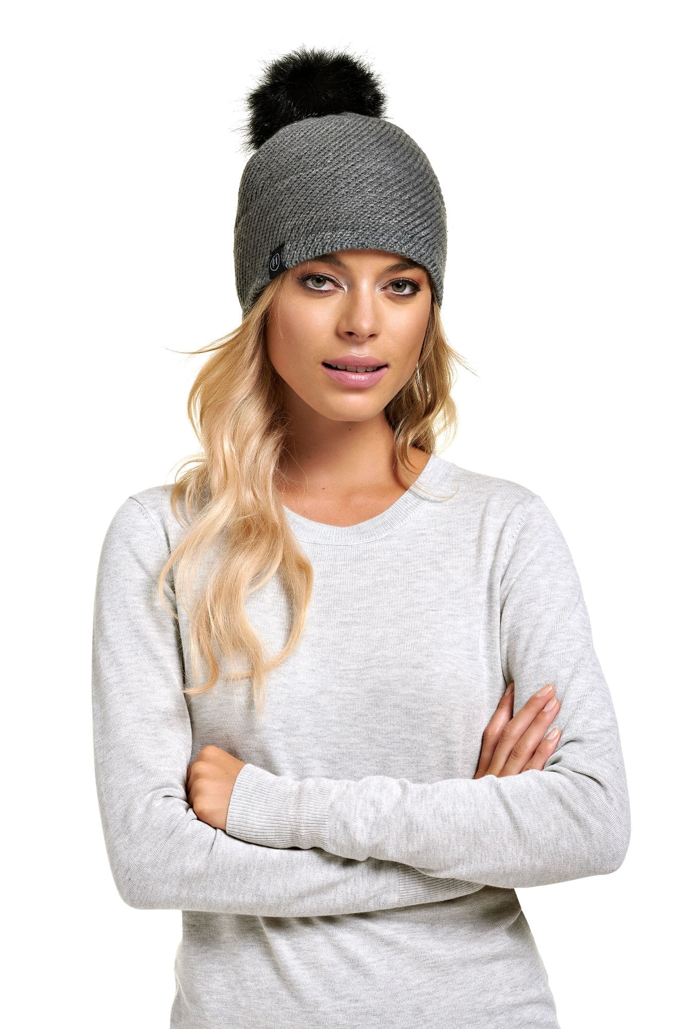 Tuque Aleksa gris - Schwiing